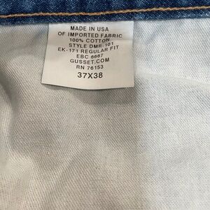 Diamond Gusset Men’s Jeans size 37W x 38L